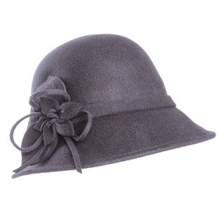A1453 Felt Cloche Hat
